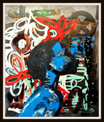 Blue Boy Metal Oil Painting
